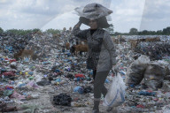 NEWS - Abfälle auf einer Deponie in Lhokseumawe, Indonesien