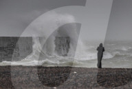 Storm Brendan hits the south coast