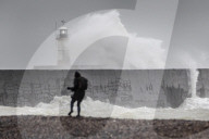 Storm Brendan hits the south coast