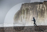 Storm Brendan hits the south coast