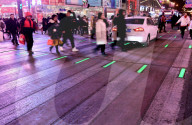 NEWS - Shenyang: Intelligenter Zebrastreifen wechselt mit der Farbe der Ampel