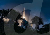 Ariane 5 liftoff