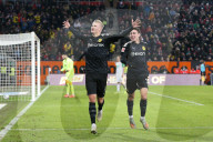 SPORT - Bundesliga: Dortmund-Neuling Erling Haaland trifft dreimal gegen Augsburg