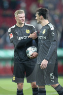 SPORT - Bundesliga: Dortmund-Neuling Erling Haaland trifft dreimal gegen Augsburg