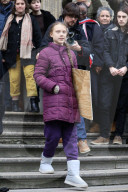 NEWS - Lausanne: Greta Thunberg demonstriert mit der Schweizer Klima-Jugend