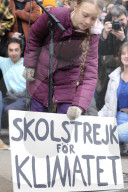 NEWS - Lausanne: Greta Thunberg demonstriert mit der Schweizer Klima-Jugend