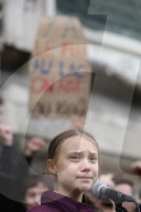NEWS - Lausanne: Greta Thunberg demonstriert mit der Schweizer Klima-Jugend