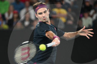 SPORT - Tennis: Roger Federer gewinnt Auftaktspiel in Melbourne