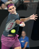 SPORT - Tennis: Roger Federer gewinnt Auftaktspiel in Melbourne