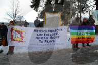 NEWS - WFE 2020: Demonstranten in Davos 