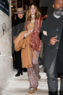 Paris Jackson leaving Jean Paul Gaultier show during the Paris Fashion Week 2020 