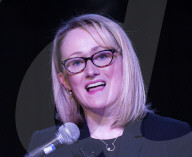 Rebecca Long-Bailey MP Labour Leadership election candidate announcing a new policy to members and supporters, Hackney, London.