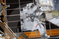 NASA Astronauts Upgrade Power Systems