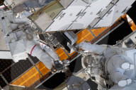NASA Astronauts Upgrade Power Systems