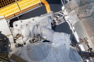 NASA Astronauts Upgrade Power Systems