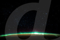 Aurora Above Atlantic Ocean