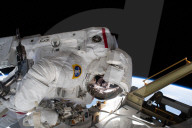 NASA Astronauts Upgrade Power Systems