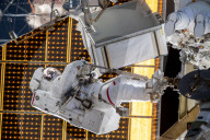 NASA Astronauts Upgrade Power Systems