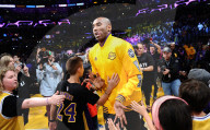Kobe Bryant triumphant final game