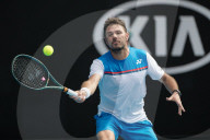 SPORT - Tennis: Stan Wawrinka schlägt Medvedev an Australian Open im Achtelfinal