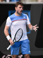 SPORT - Tennis: Stan Wawrinka schlägt Medvedev an Australian Open im Achtelfinal