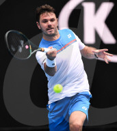 SPORT - Tennis: Stan Wawrinka schlägt Medvedev an Australian Open im Achtelfinal