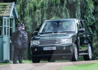 ROYALS - Queen Elizabeth am Steuer in Sandringham
