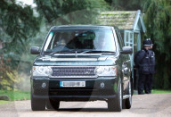 ROYALS - Queen Elizabeth am Steuer in Sandringham