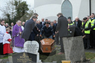Seamus Mallon Funeral in County Armagh, Northern Ireland
