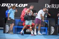 SPORT - Tennis: Roger Federer gewinnt Vierterfinalspiel in Melbourne