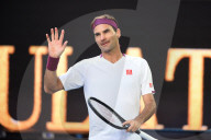 SPORT - Tennis: Roger Federer gewinnt Vierterfinalspiel in Melbourne