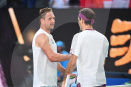 SPORT - Tennis: Roger Federer gewinnt Vierterfinalspiel in Melbourne