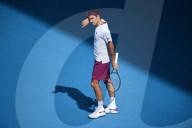 SPORT - Tennis: Roger Federer gewinnt Vierterfinalspiel in Melbourne