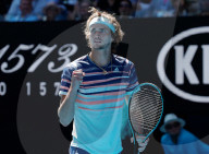 SPORT - Tennis: Wawrinka scheidet gegen Zverev in Melbourne aus