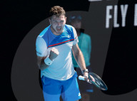 SPORT - Tennis: Wawrinka scheidet gegen Zverev in Melbourne aus