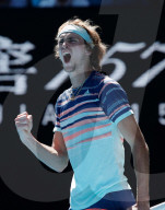 SPORT - Tennis: Wawrinka scheidet gegen Zverev in Melbourne aus