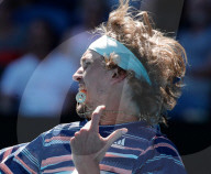 SPORT - Tennis: Wawrinka scheidet gegen Zverev in Melbourne aus