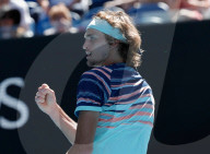 SPORT - Tennis: Wawrinka scheidet gegen Zverev in Melbourne aus
