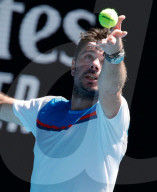 SPORT - Tennis: Wawrinka scheidet gegen Zverev in Melbourne aus