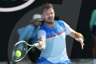 SPORT - Tennis: Wawrinka scheidet gegen Zverev in Melbourne aus
