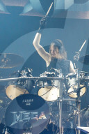 Megadeth performing at the Zenith in Paris