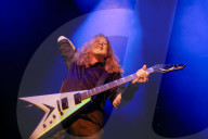 Megadeth performing at the Zenith in Paris