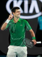 SPORT - Tennis: Djokovic gewinnt gegen Federer den Halbfinal in Melbourne 