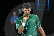 SPORT - Tennis: Djokovic gewinnt gegen Federer den Halbfinal in Melbourne 
