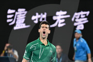 SPORT - Tennis: Djokovic gewinnt gegen Federer den Halbfinal in Melbourne 