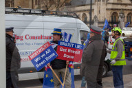 NEWS - Vorbereitungen für den Brexit-Day in London