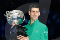 SPORT - Tennis: Novak Djokovic gewinnt zum achten Mal das Australian Open in Melbourne