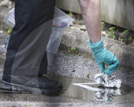 NEWS - GB: Spurensicherung nach Messerattacke in Streatham