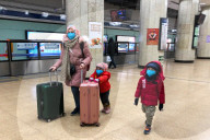 NEWS - Coronavirus: Alltag in Pekings U-Bahn