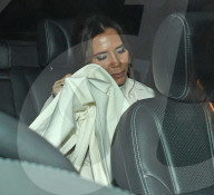 Excl - Victoria Beckham Worse for Wear